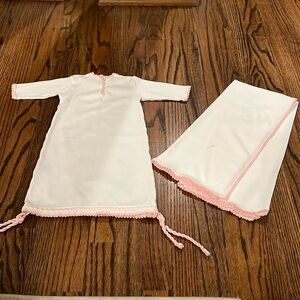 Pixie Lily Coming Home Newborn Gown and Swaddle